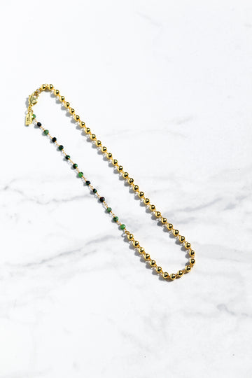 LUCIA NECKLACE- EMERALD